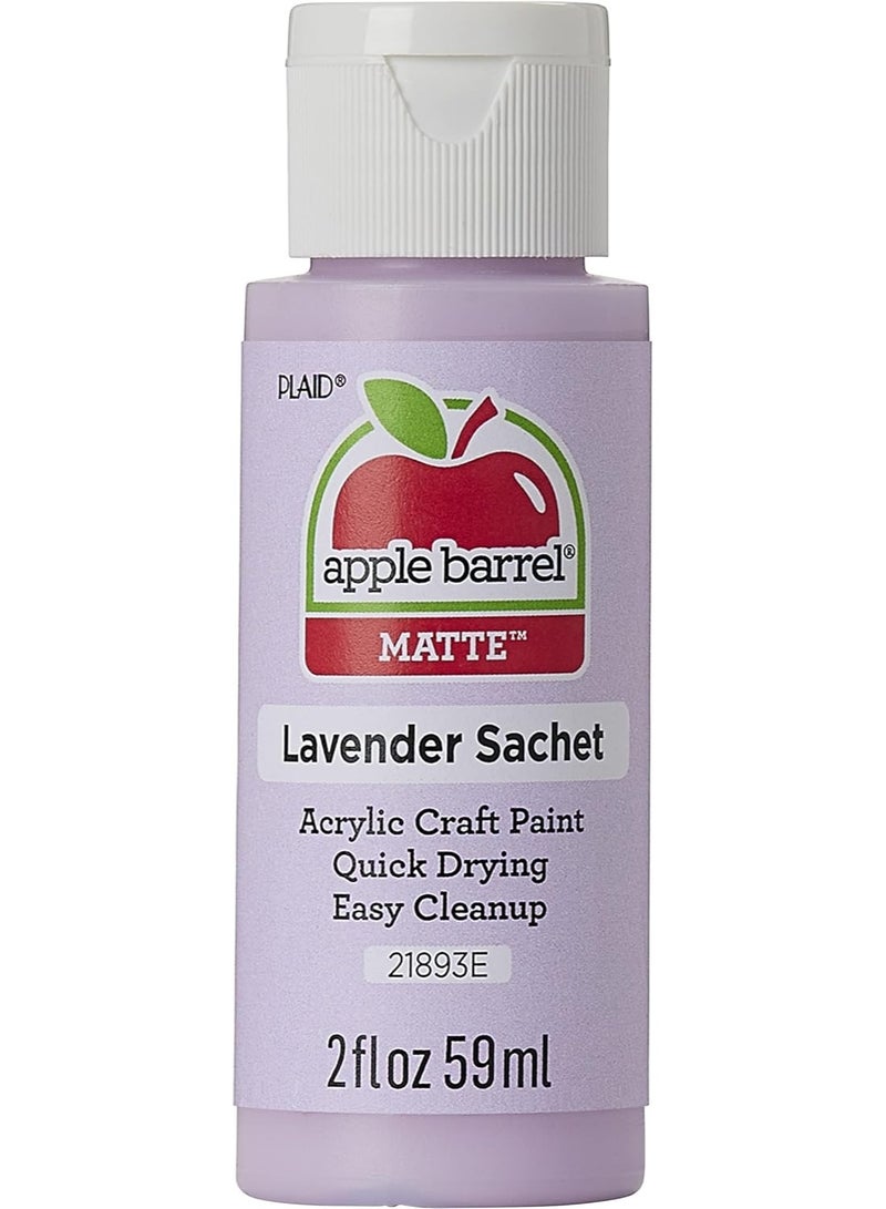 Apple Barrel 21893 Lavender Sachet Paint, 2oz, 2 Fl Oz