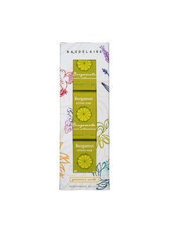 Baudelaire Baudelaire Bergamot Artisan Travel Soap 17ounce 3 Pack For Everyday Use Bathroom Use Skin Care Made in France 