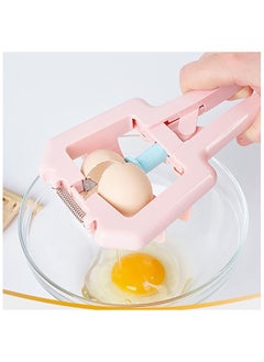 Generic Egg Cracker Egg Opener Automatic Egg Cracking Tool Egg Liquid Egg White Egg Cracker Tool Easy Eggshell CutterEggshell Cutter Egg Separator Creative Kitchen Tools  - Image 2