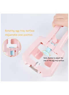 Generic Egg Cracker Egg Opener Automatic Egg Cracking Tool Egg Liquid Egg White Egg Cracker Tool Easy Eggshell CutterEggshell Cutter Egg Separator Creative Kitchen Tools  - Image 5