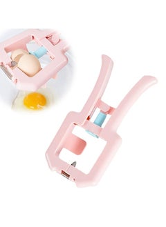 Generic Egg Cracker Egg Opener Automatic Egg Cracking Tool Egg Liquid Egg White Egg Cracker Tool Easy Eggshell CutterEggshell Cutter Egg Separator Creative Kitchen Tools  - Image 1
