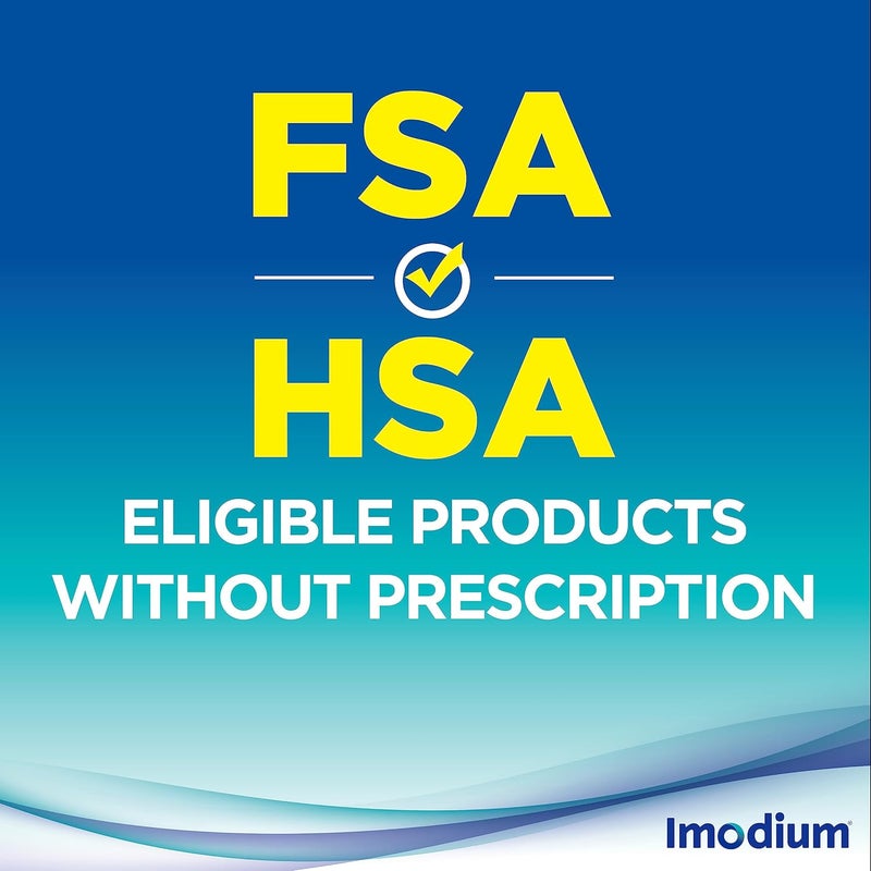 IMODIUM أقراص تخفيف الأعراض المتعددة، لوبيراميد هيدروكلوريد وسيميثيكون دواء مضاد للإسهال لتخفيف الإسهال والغازات والانتفاخ والتقلصات والضغط، مؤهل لـ HSA/FSA، 12 حبة - Image 3