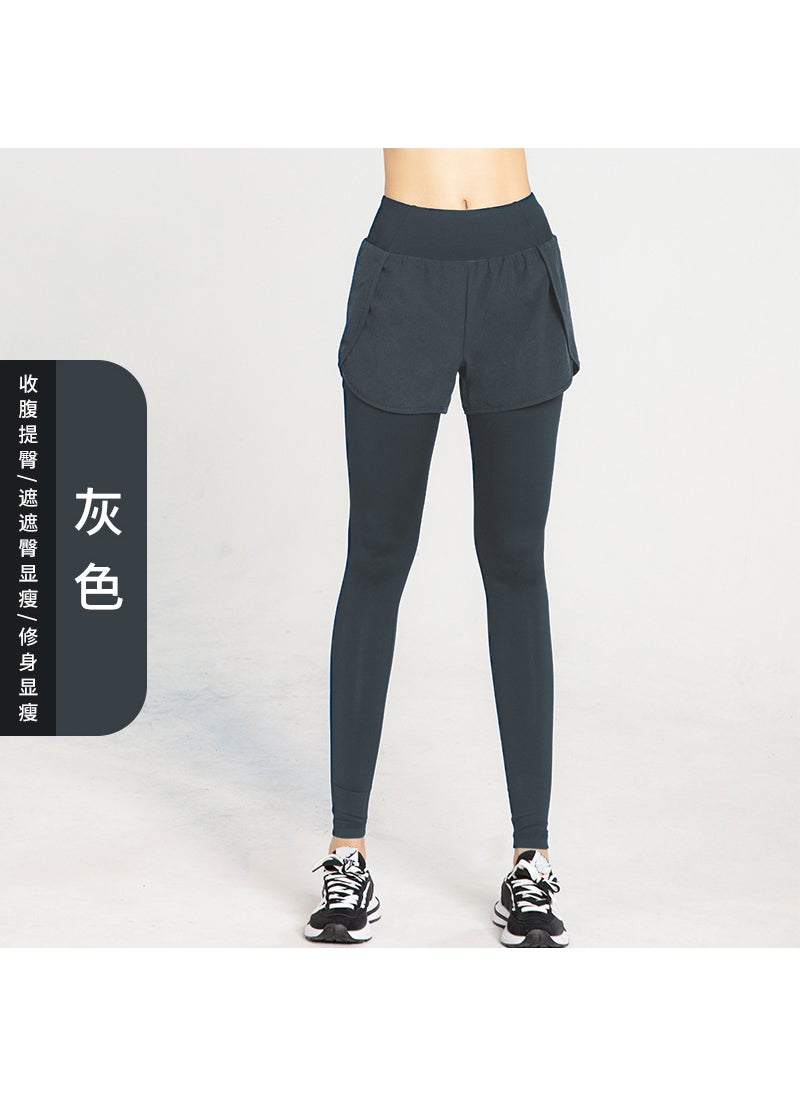Generic - High Waist Yoga Pants Slimming Workout Leggings Black - Image 1