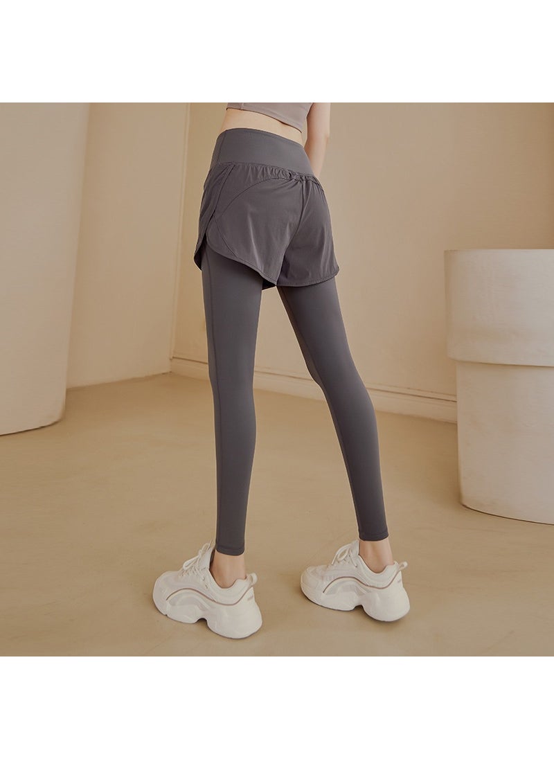 Generic - High Waist Yoga Pants Slimming Workout Leggings Black - Image 1