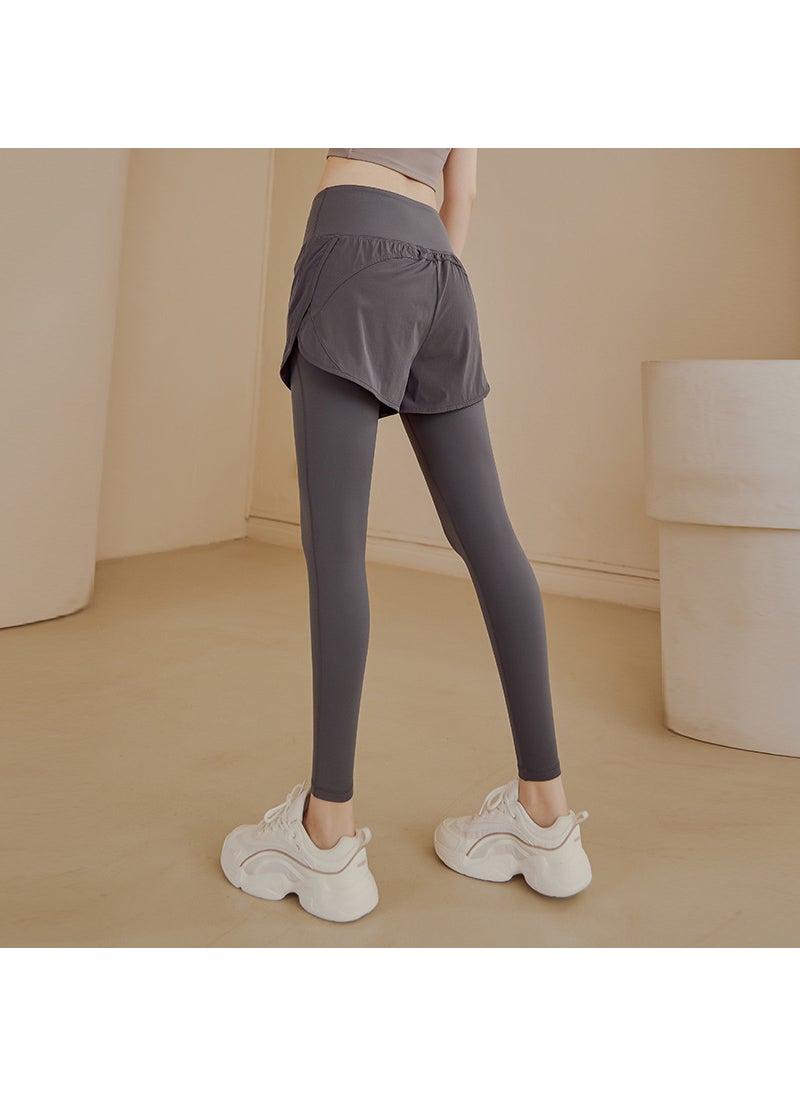 Generic - High Waist Yoga Pants Slimming Workout Leggings Black - Image 1