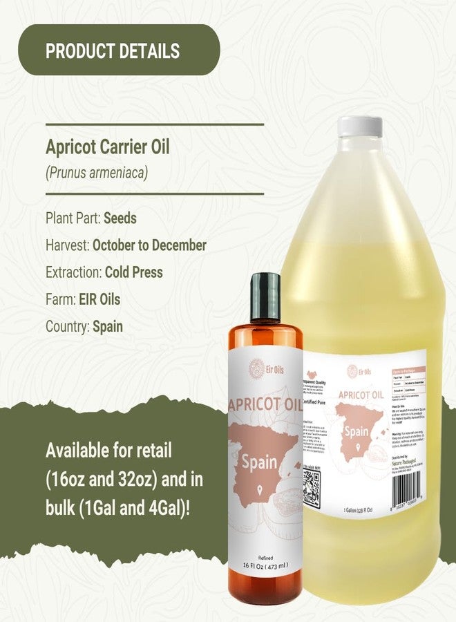Nature Packaged Apricot Kernel Oil - Direct from Spain and Turkey - 100% Pure Carrier Oil for Hair, Face, and Skin - Cold-Pressed Carrier Oils - (16 oz) 2 Packs - Image 4