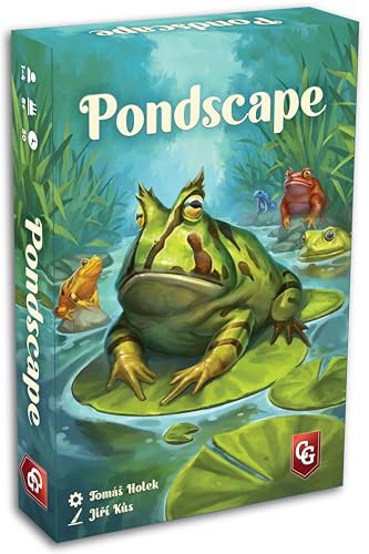 Capstone Games Pondscape Cozy Family Strategy Card Game for Kids and Adults for 14 Players Ages 8 Family Games Night Essential - Image 1