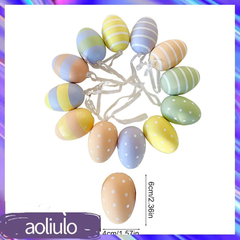 Plastic Easter Eggs 12pcs Child-safe Lightweight Plastic - Real Egg Shape Design Easter Decor for Easter Egg Hunts Home Outdoor Decor Kids Craft Activities - Image 3