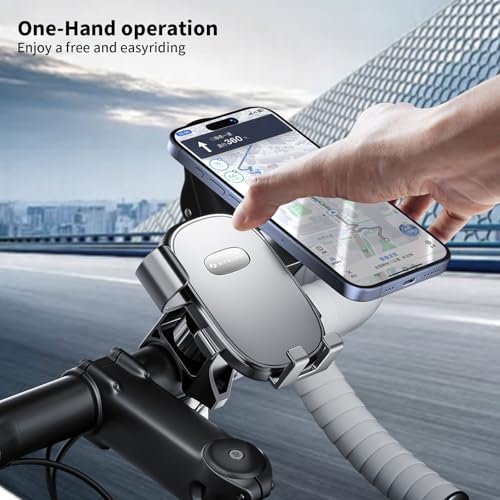 STRIFF Bike Mobile Holder for Scooty/Scooter/Bike/Motorcycle | 360° Rotation (MoRide1) - Image 2