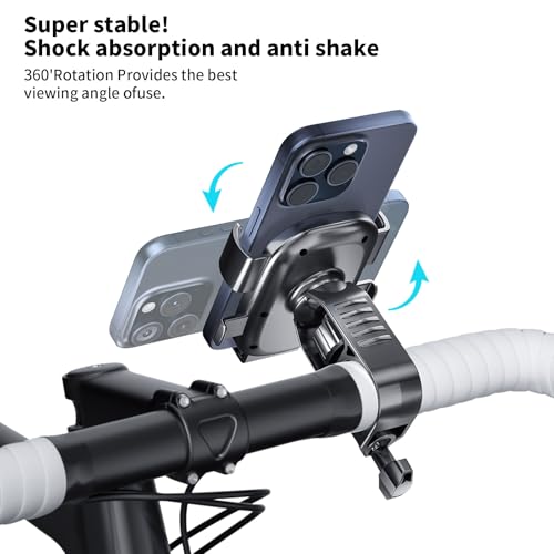 STRIFF Bike Mobile Holder for Scooty/Scooter/Bike/Motorcycle | 360° Rotation (MoRide1) - Image 4