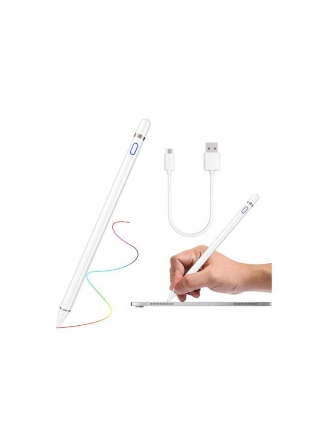 Pen For Apple iPad Stylus Features A Fine Tip Of 1.2mm White - Image 2