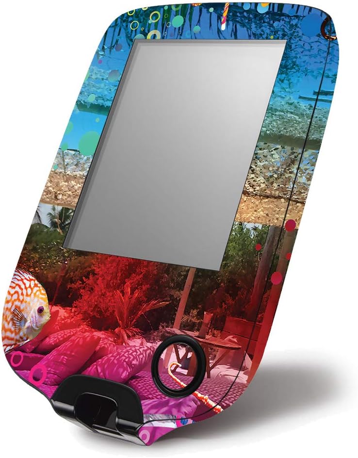 غطاء MightySkins متوافق مع Abbott Freestyle Libre 1 و 2 - منتجع استوائي | واقي، متين، وفريد من نوعه | سهل التطبيق، الإزالة، وتغيير الأنماط | صنع في الولايات المتحدة الأمريكية