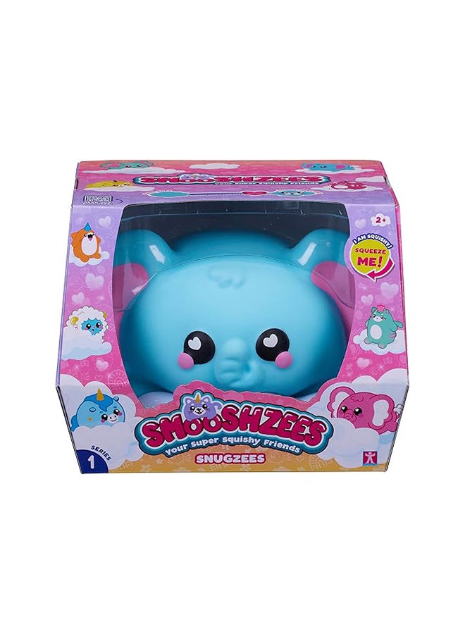 Smooshzees 6.8" Snugzees Elephant (Luna) - Image 1