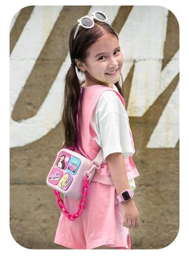 ADSON Kids Cute EVA Kuromi Silicone Sling Bag Crossbody Bag Shoulder Sling & Hand Bag Coin Purse Cute Tote Wallet Girl Messenger For Girls The Perfect Accessory For Every Kuromi Fan (Light Pink) - Image 3