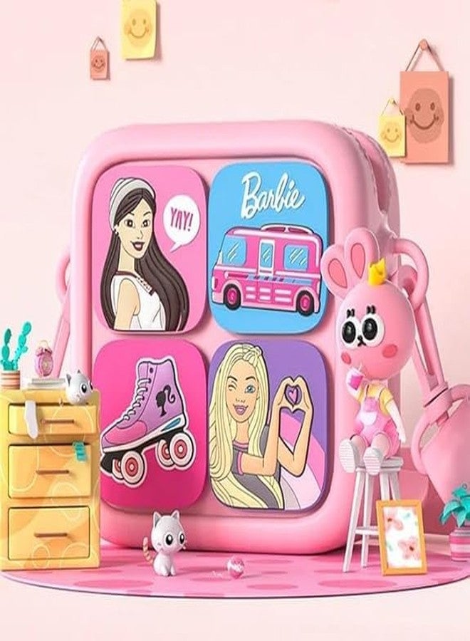 ADSON Kids Cute EVA Kuromi Silicone Sling Bag Crossbody Bag Shoulder Sling & Hand Bag Coin Purse Cute Tote Wallet Girl Messenger For Girls The Perfect Accessory For Every Kuromi Fan (Light Pink) - Image 5
