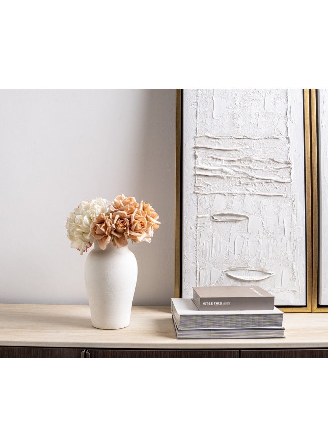 2XL Home Artificial Cymbidium Bunch 14X24.5Cm~Wh - Image 2