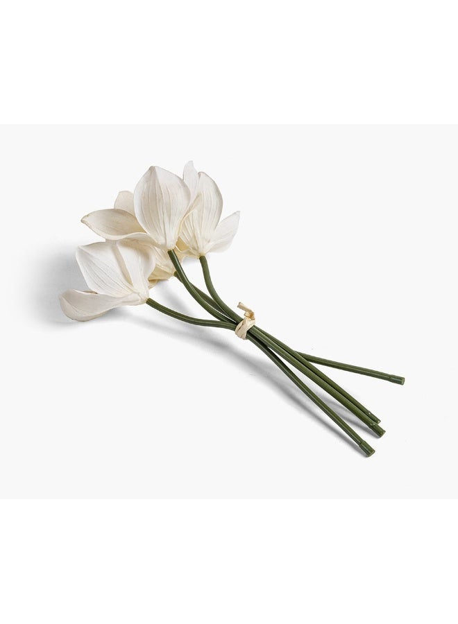 2XL Home Artificial Cymbidium Bunch 14X24.5Cm~Wh - Image 3