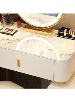 NKX Makeup Vanity Table Dressing Table Flip Mirror With Drawers 70 CM  - Image 3