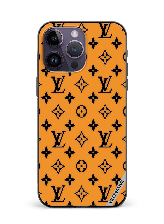 VR CREATIVE Protective Case Cover For Apple iPhone 16 Pro Max Cute Louis Vuitton Design Multicolour