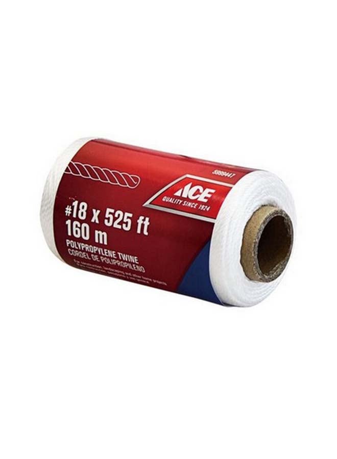 آيس خيط بولي بروبيلين مضفر ملتوي أبيض #18 × 525 قدم 5999447