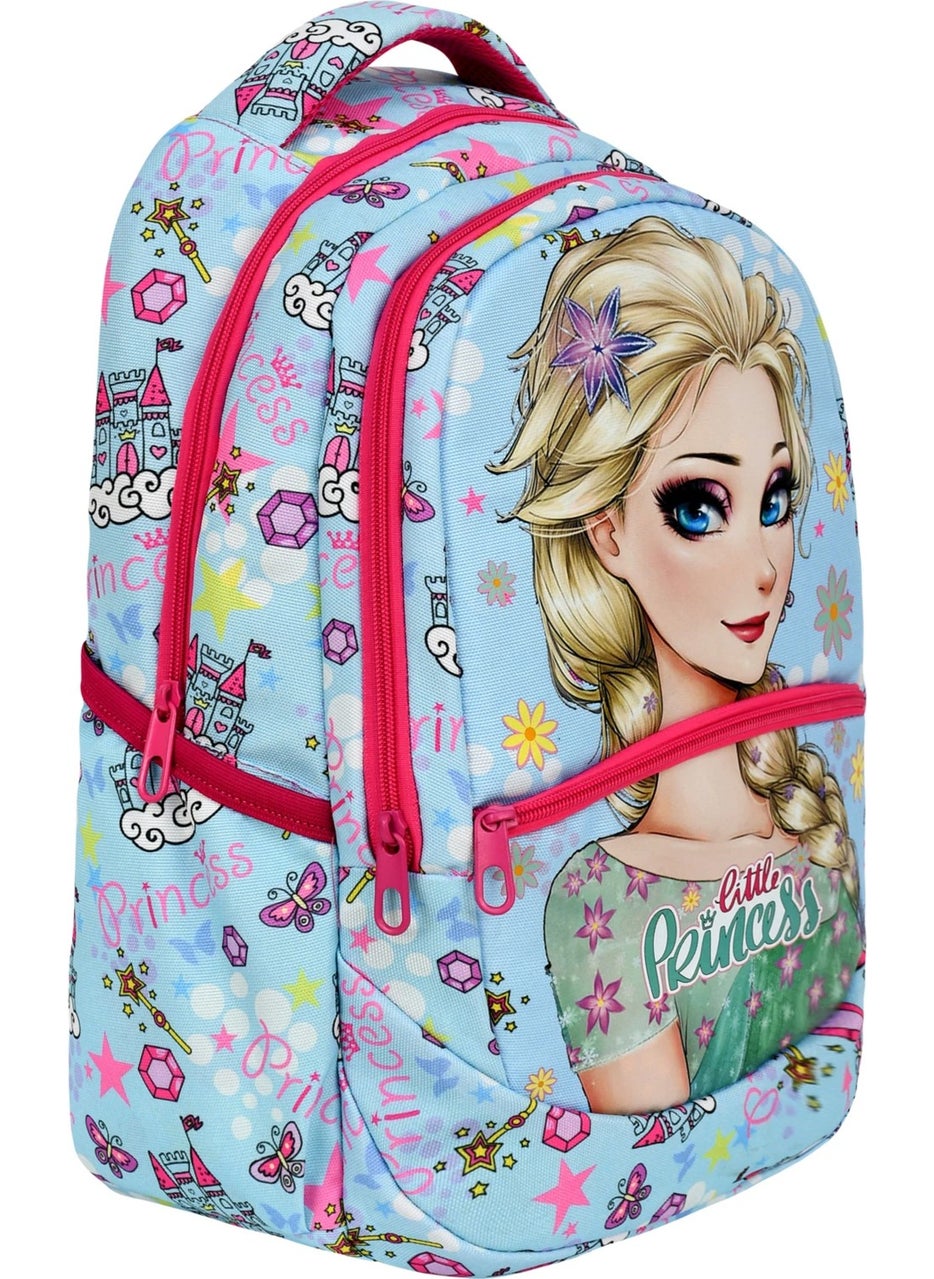 Çantaland 3-Pack Primary School Frozen Patterned, Girls Lunch Box and Pencil Case School Bag  - Image 5