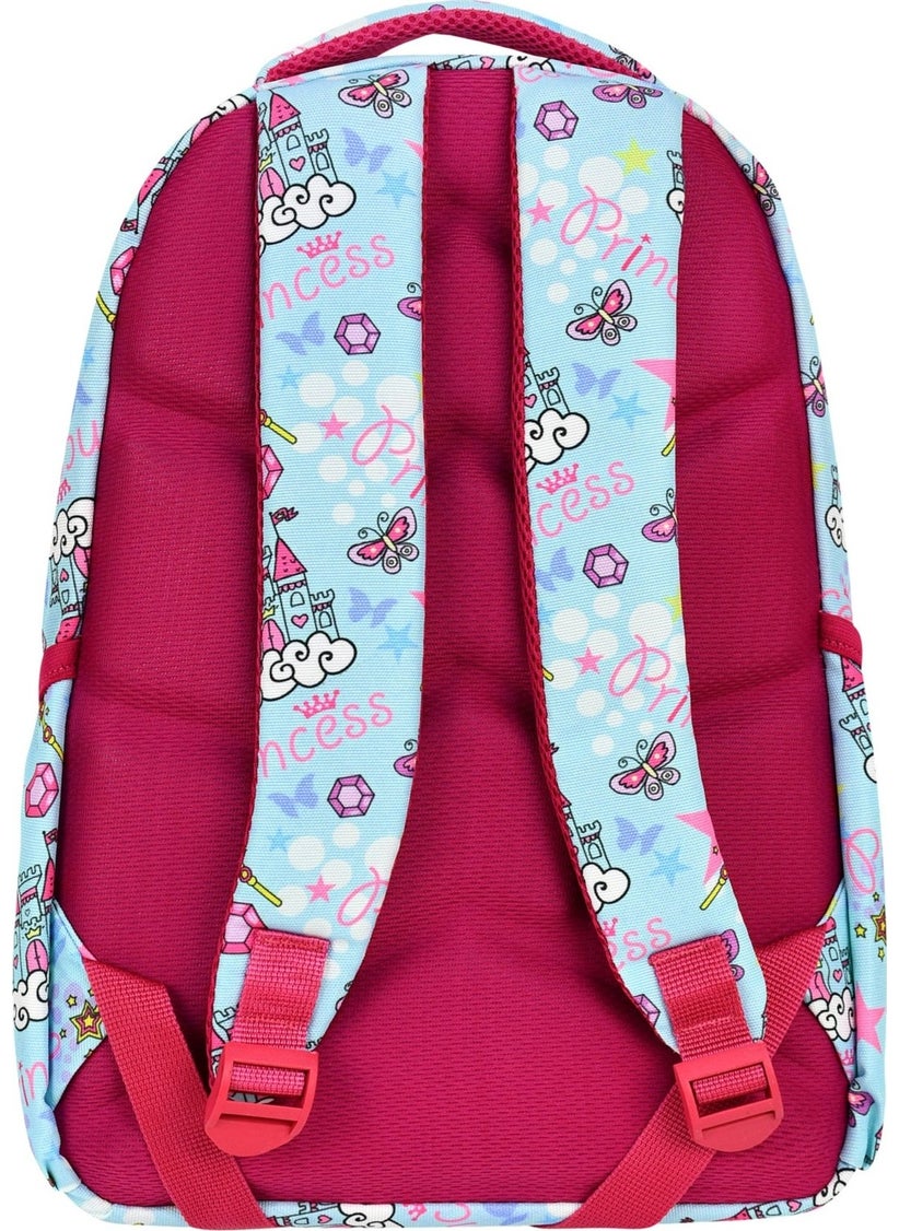 Çantaland 3-Pack Primary School Frozen Patterned, Girls Lunch Box and Pencil Case School Bag  - Image 2