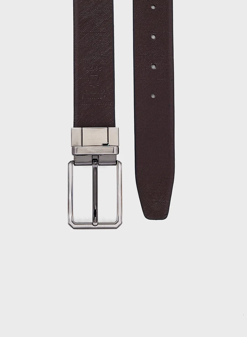 روبرت وود Genuine Leather 35Mm Reversible And Resizable Formal Belt