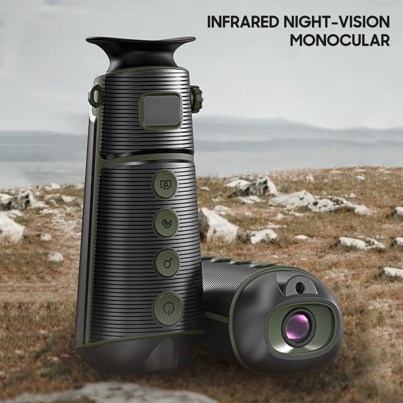 4500mAh Rechargeable Infrared Night-vision Monocular 260x200 Portable Night-vision Device Infrared Thermal Monocular Telescope 5 Color Palettes 1000M Long Detecting Distance for Outdoor Adventure Camping Hiking Observing - Image 3