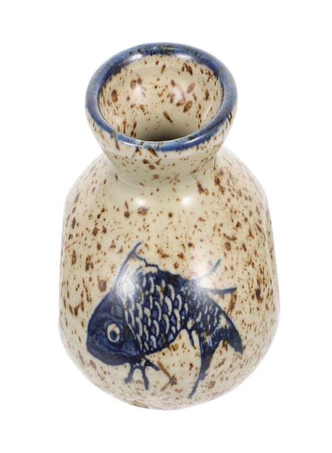 PRETYZOOM Vase Rustic Home Decor Dry Ice Vase Toothpick Decor for Table Faux Plant Mantle Japanese Diamond Geometric Desk Decorations Plants Cocktail Decorative Ceramics - Image 1