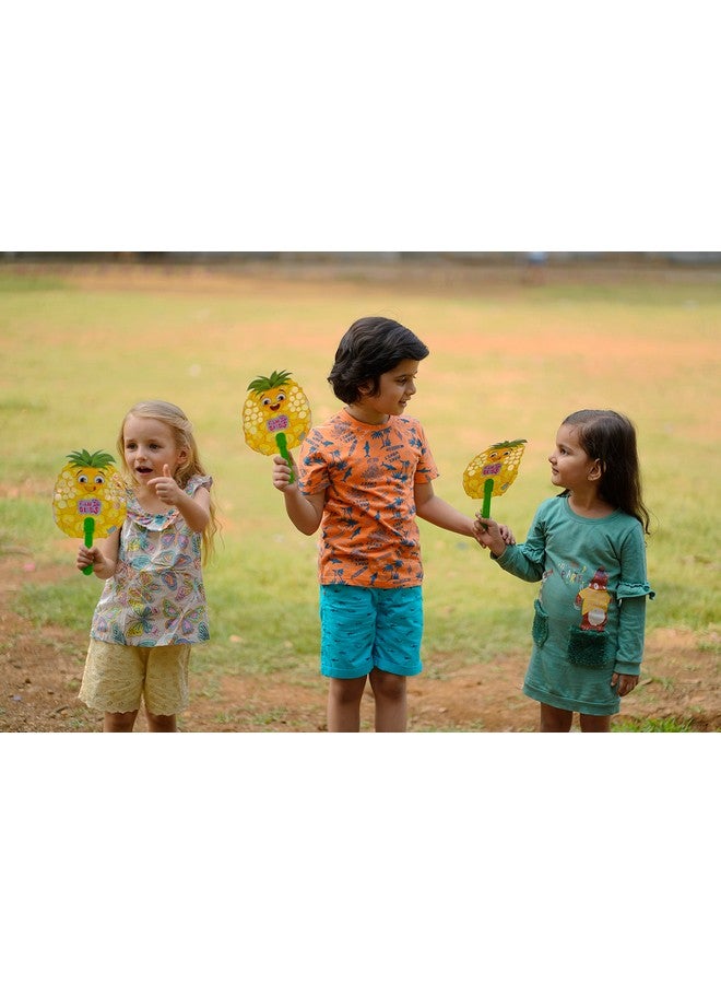 Bubble Magic Fan Bubs Pineapple, Bubble Solution with Hand Fan for The Kids 3 Year and Above, Multicolor, FB50017 - Image 5