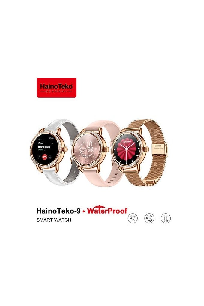 HainoTeko The Ultimate Everyday Companion: Haino Teko-9 Next-Generation AMOLED Display, Multimode Fitness, Long Battery, and Customization - Image 1