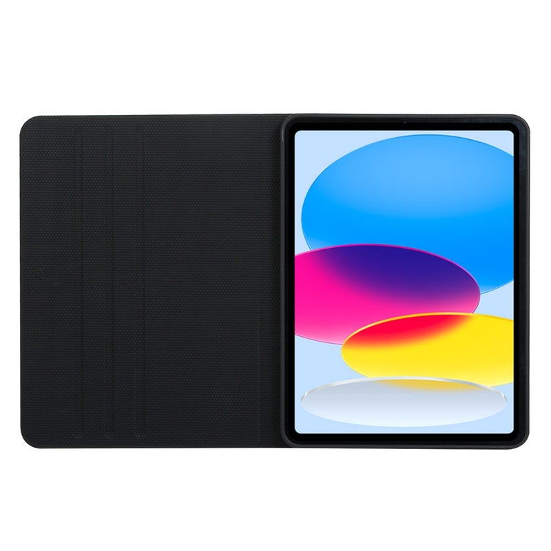 ENKAY For Ipad 2025 / 2022 Pc Back Cover Smart Leather Tablet Case With Pen Slot & Holder(Black) - Image 3