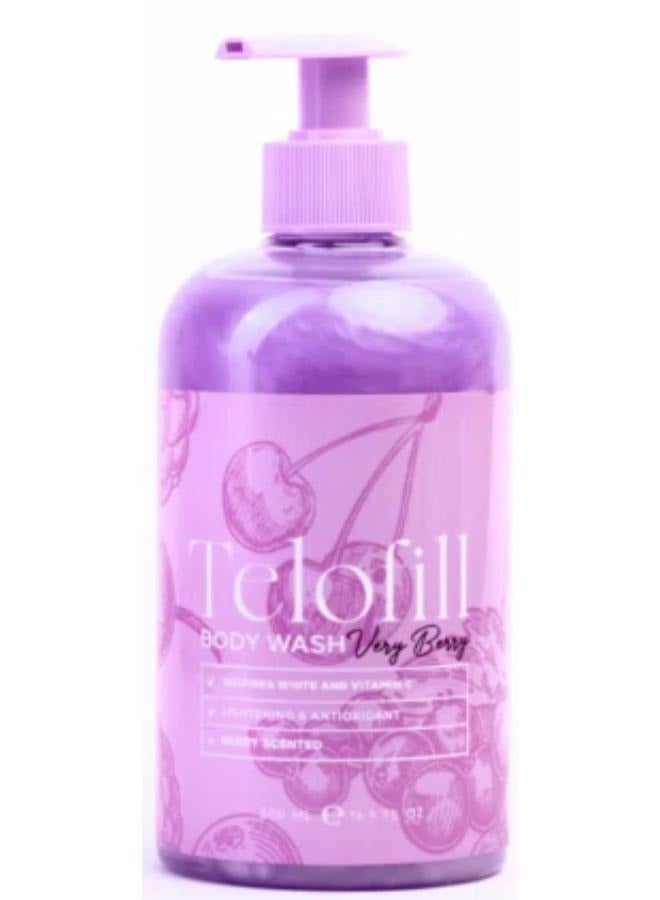 Telofill Body Wash Very Berry 500 ML