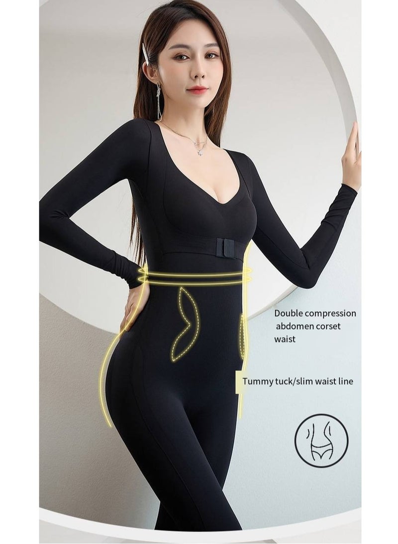 Generic Postpartum Body shaping clothes, belly-retracting body-retaining chest and buttock-retracting body-retaining clothes, belly-retracting clothes  - Image 1