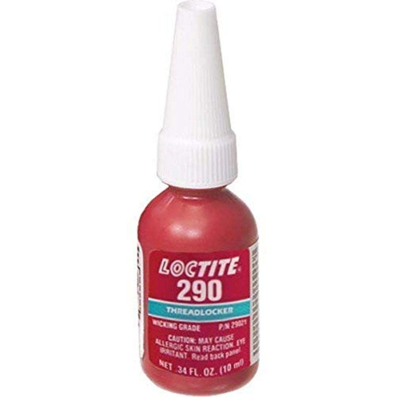 Loctite 290 Strength Threadlocker, 10 mL Bottle, Green
