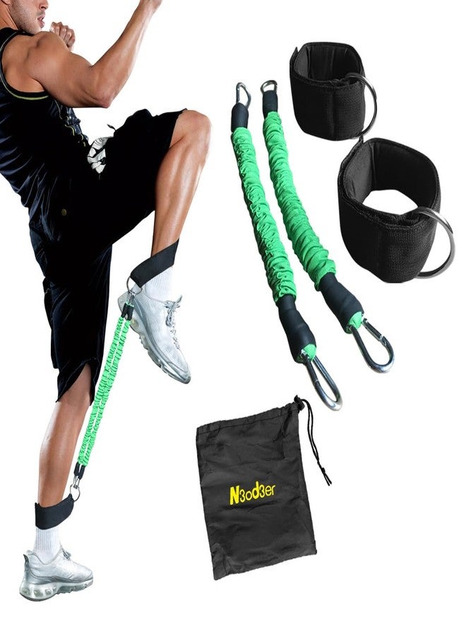 N3od3er Ankle Resistance Training Speed and Agility Training Tool Ankle Resistance Bands for Football Basketball Taekwondo Yoga Boxing Soccer Kick Boxing Thai Punch Karate Running - Image 2