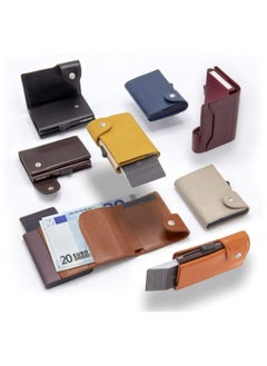 C-secure Dutch Design Genuine Italian Leather RFID Card Holder Wallet  - Image 4