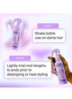 Eva NYC Eva NYC Mane Magic 10-in-1 Primer, Heat Protectant for Hair, Infused with Sunflower Seed and Argan Oil for Hair, Sulfate, Paraben & Phthalate Free, 5.4 fl oz  - Image 2