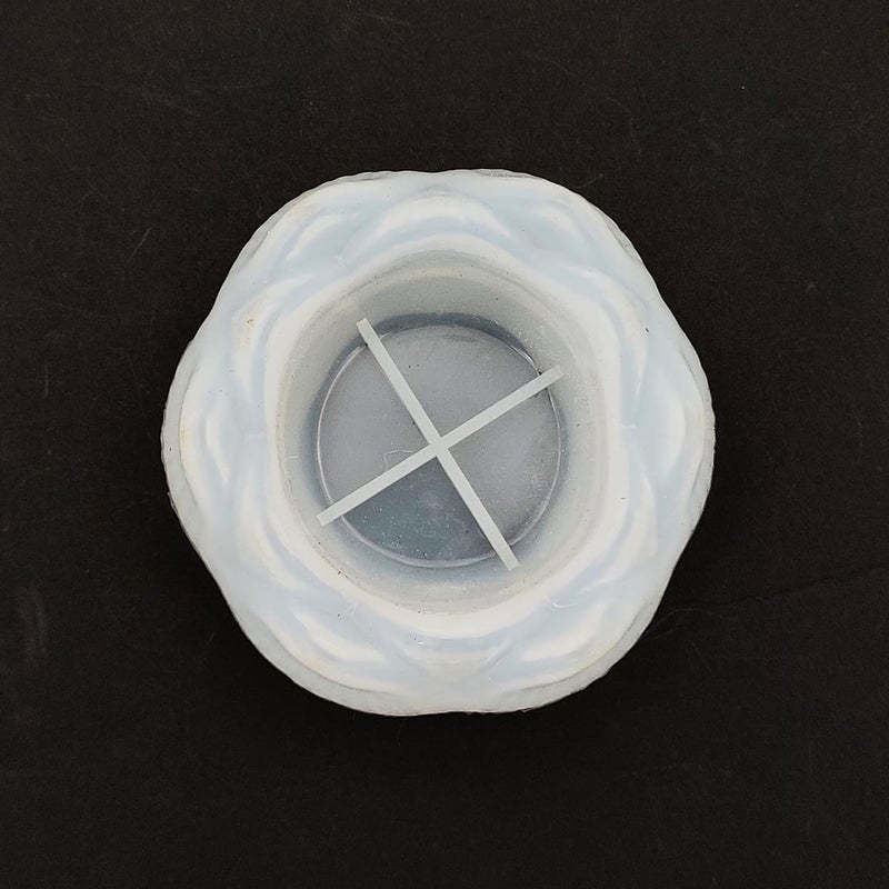 SS Art Land SS Art Land Lotus TLight Holder Diwali Decoration MouldMold Santa Bell Mould Multipurpose Silicone Mould Casting Mould DIY Festival Mould Resin Mould Frame Mould Craft Mould 1 PC 
