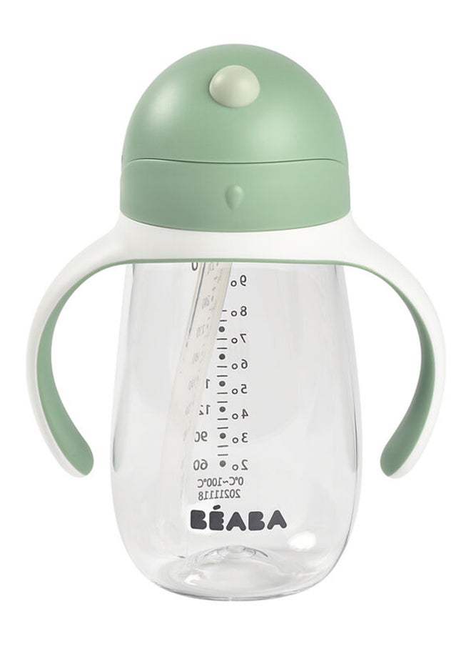 BEABA Straw Cup 300Ml Sage Green  - Image 2