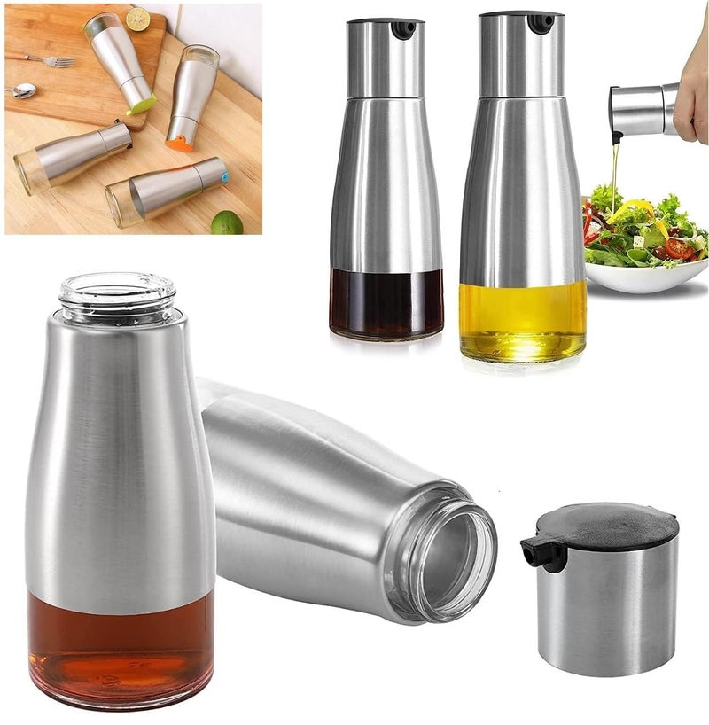 ConvertKitchen Kitchen Oil Dispenser 320ml Cooking Soy Sauce Vinegar Condiment Container Bottle