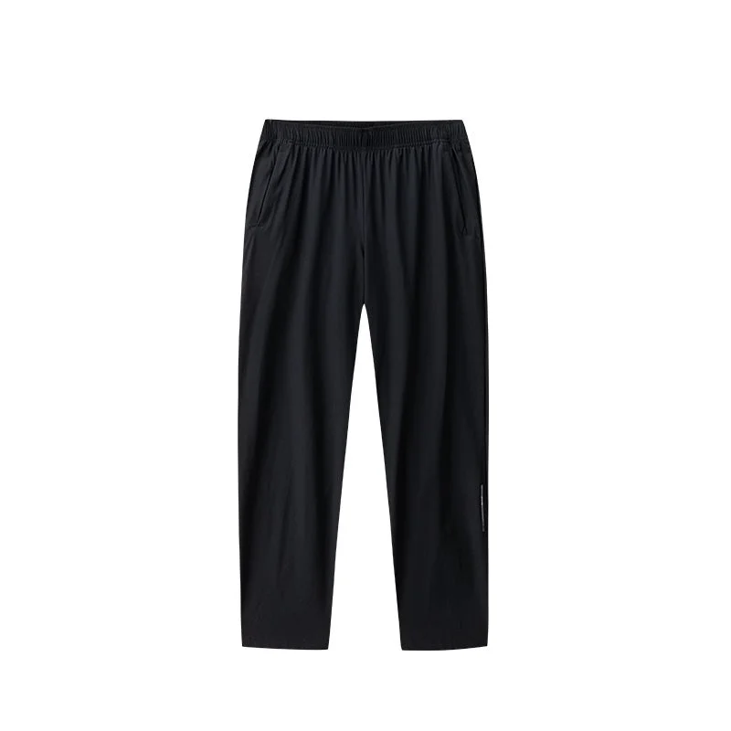 Anta black Pants Bar Men's Knit Track Pants for Men | Best Price UAE