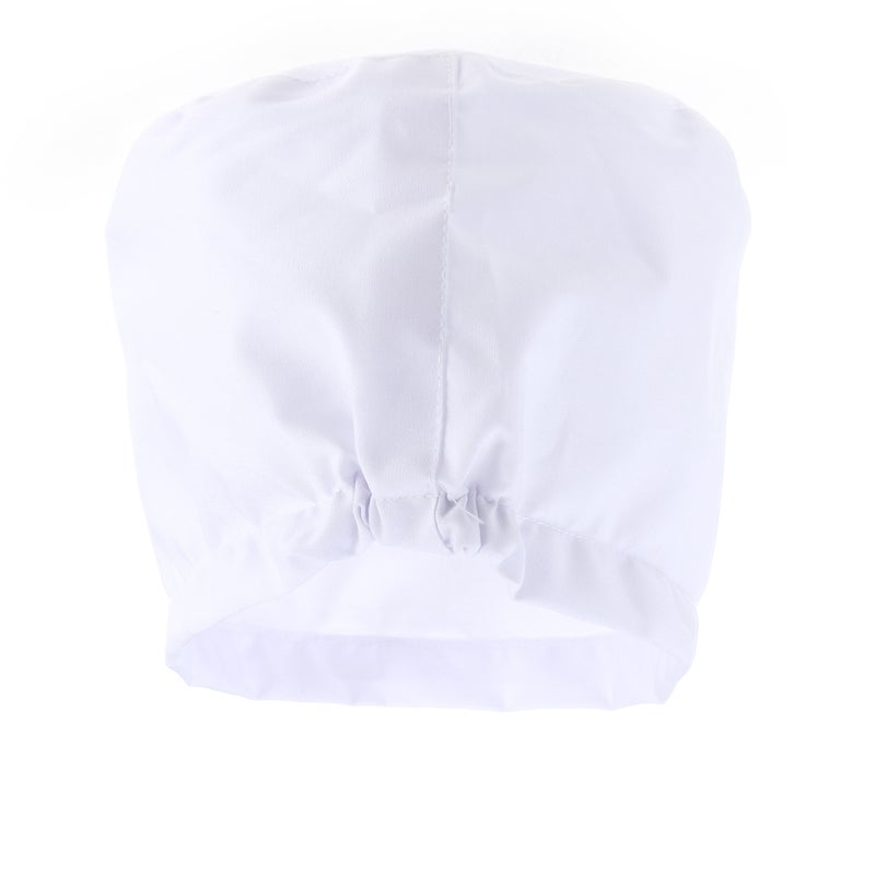 Unisex Scrub Round Cotton Hat (White) - Image 1