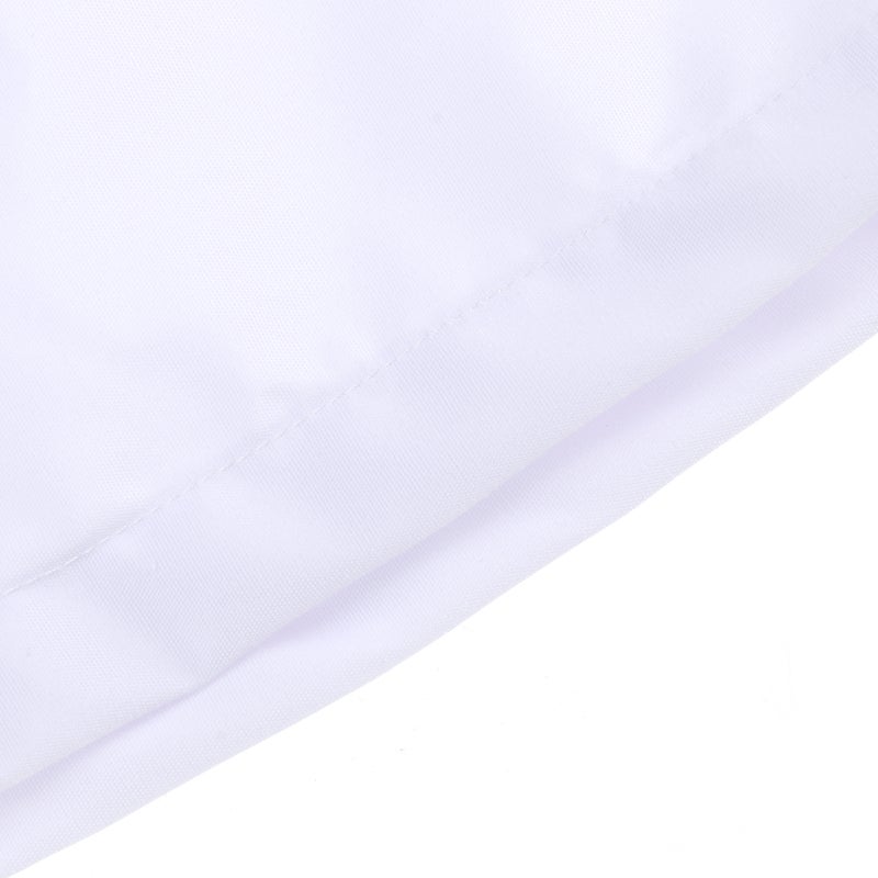Unisex Scrub Round Cotton Hat (White) - Image 5