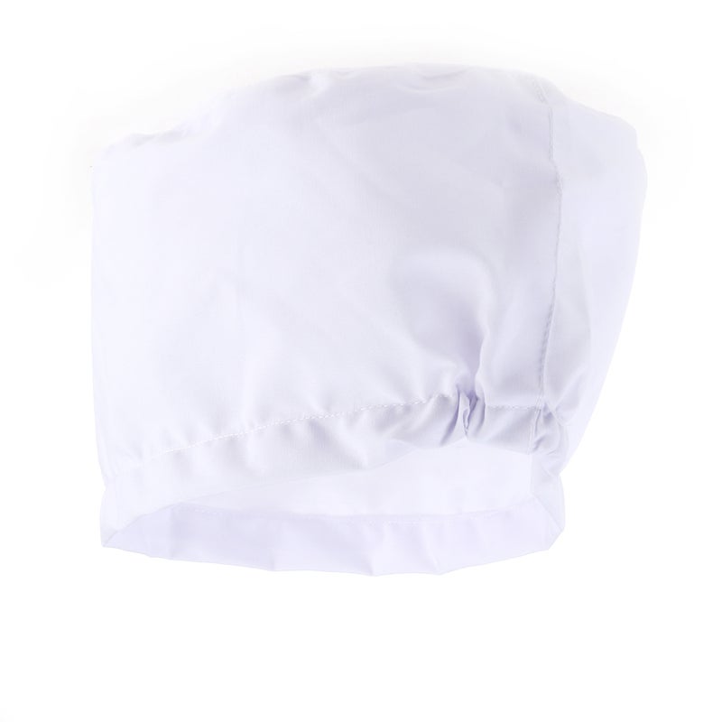 Unisex Scrub Round Cotton Hat (White) - Image 2