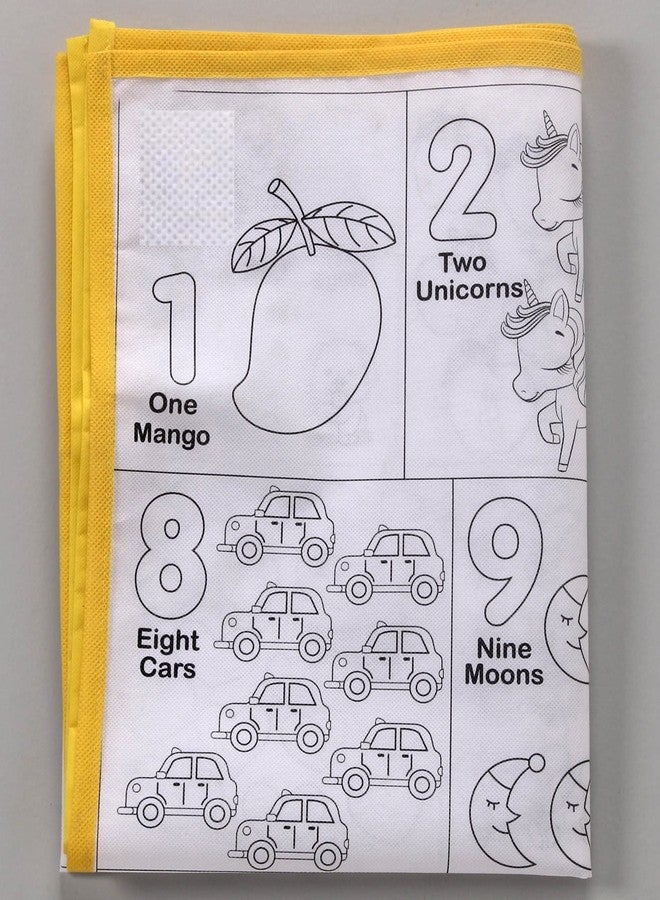 ARNIYAVALA My Colouring MAT for Kids Reusable and Washable. Big MAT for Colouring. MAT Size(40 INCHES X 27 INCHES) (Number Theme) - Image 3