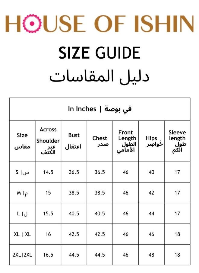 ISHIN Aline Fit Self Design Pattern Round Neck Neck Long Sleeves Mustard Colour Woven Cotton Kurtas for Women with Semi Elastic Closure - A Statement Piece for Every Look  - Image 4