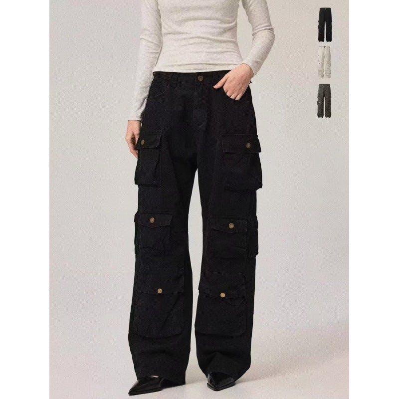 Unisex Casual Daily Denim Jeans - Image 1