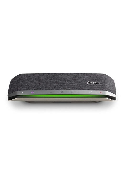 Poly - Sync 40 Smart Speakerphone (Plantronics) - Flexible Work Spaces - Connect to PC/Mac via Combined USB-A/USB-C Cable and Smartphones via Bluetooth - Works with Teams (Certified), Zoom & More