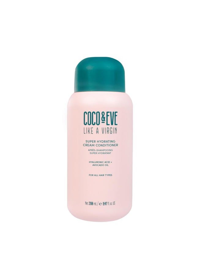 COCO & EVE Like A Virgin Super Hydrating Conditioner. Sulfate-free with Argan oil, Coconut. For any Dry, Damaged, Color, and Frizzy hair. (8.4 fl oz)  - Image 1